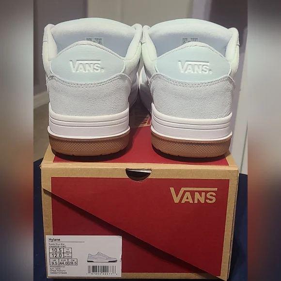 Vans Hylane "Mist Blue" New In Box! Mens 10.5/Womens 12 - Picture 10 of 13
